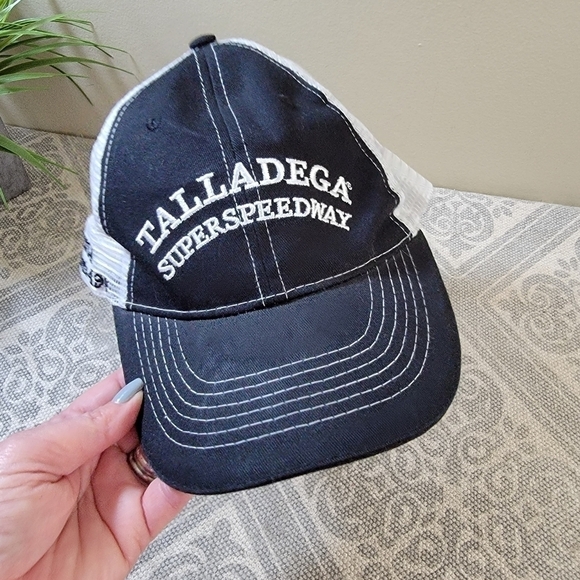 Talladega Superspeedway 2014 Aaron's 499 mesh snapback trucker hat ball cap - Picture 7 of 14